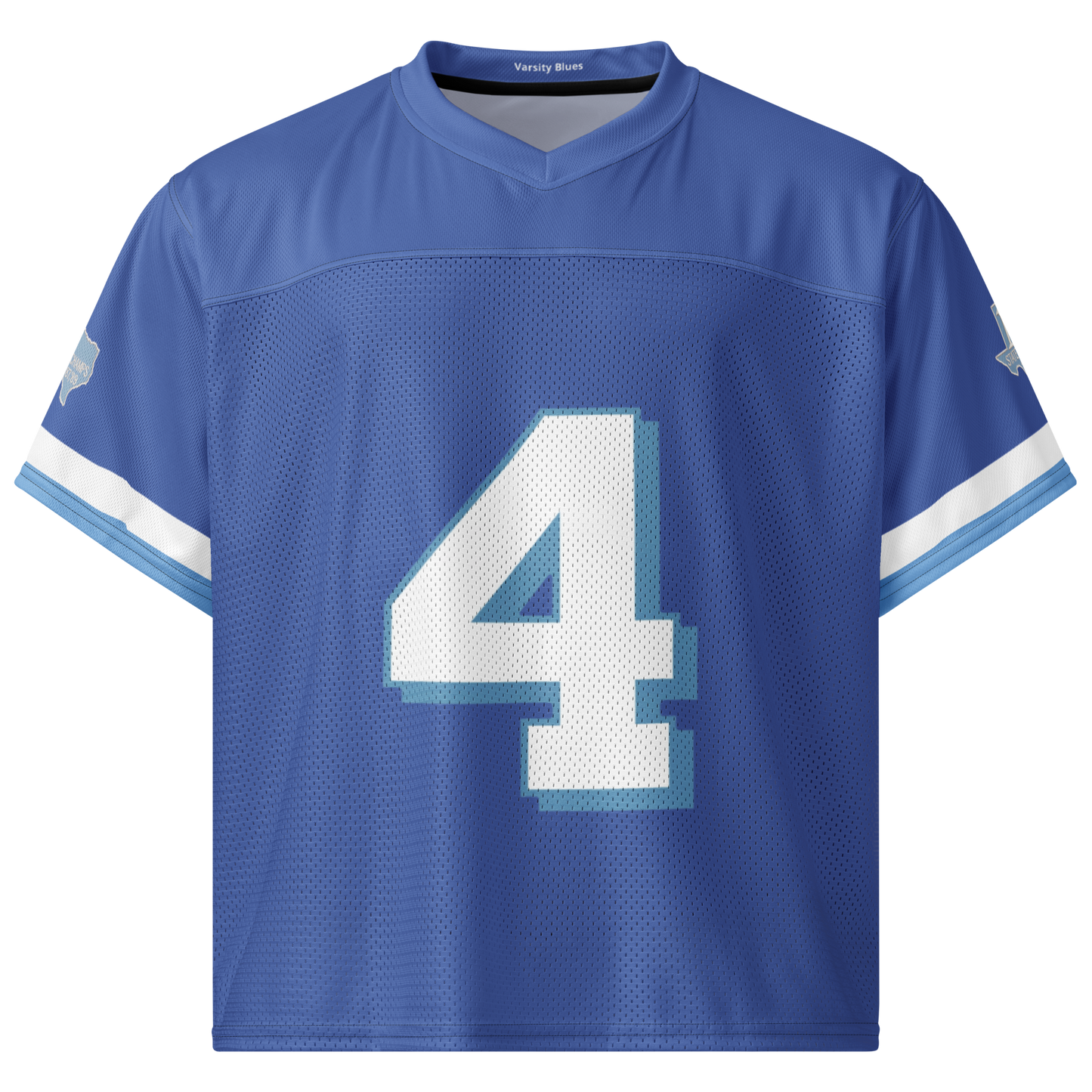 Varsity Blues Diamond League Boxy football jersey