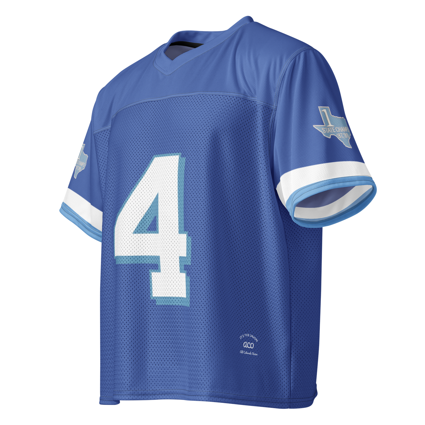 Varsity Blues Diamond League Boxy football jersey
